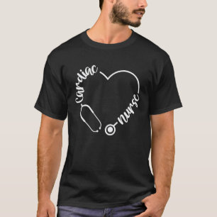 Herzkrankenschwester-Abzeichen-Spule Herzkrankenpf T-Shirt