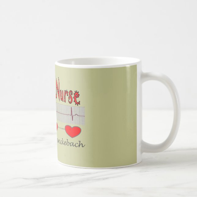 Herzkrankenschwester-Geschenke Tasse (Rechts)