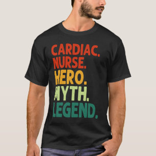 Herzkrankenschwester Held Mythos Legende Vintage T-Shirt