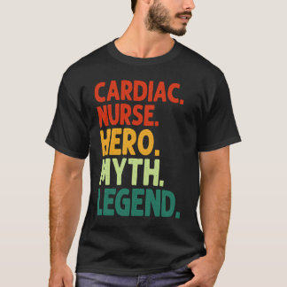 Herzkrankenschwester Held Mythos Legende Vintage T-Shirt