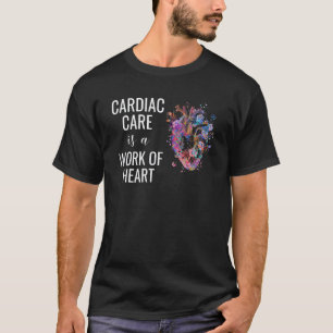 Herzkrankenschwester Kardiologe Arzt Herz Grafik T-Shirt
