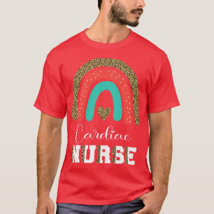 Herzkrankenschwester Leopard Kardiologe Abschlussk T-Shirt