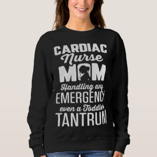 Herzkrankenschwester-Mama-Kardiologie bewältigt No Sweatshirt