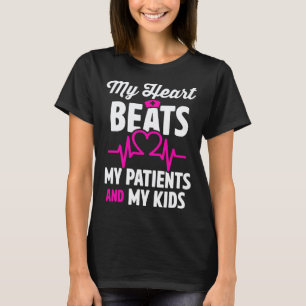 Herzkrankenschwester Mama Kardiologie Mein Herz sc T-Shirt