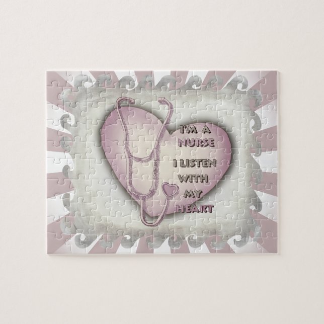 Herzkrankenschwester Puzzle (Horizontal)