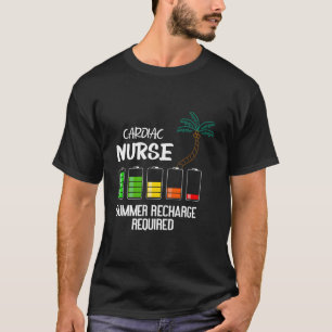 Herzkrankenschwester Sommerurlaub Erholung Kranken T-Shirt