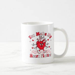 Herzkrankenschwester Valentinstag Sie bringen mein Kaffeetasse