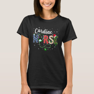 Herzkrankenschwester Xmas Santa Hut Lustige Kranke T-Shirt