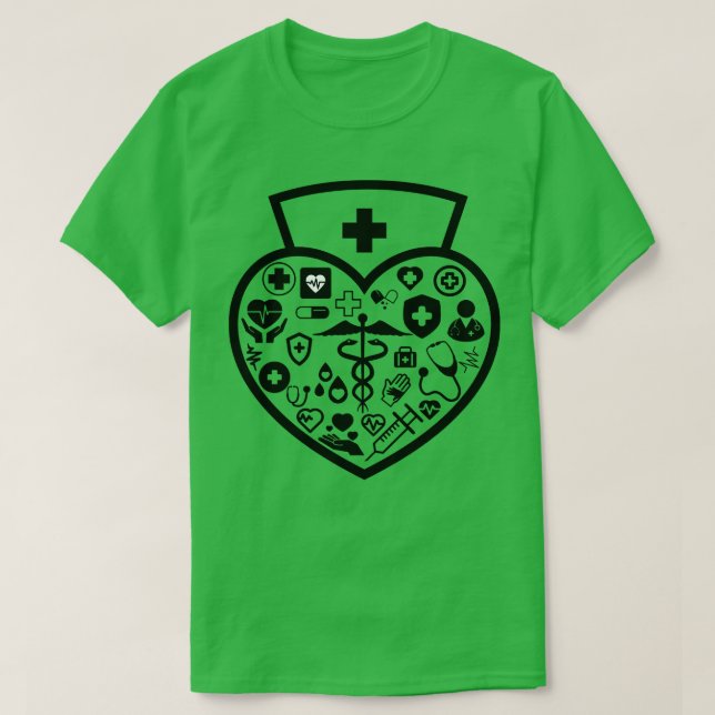 Herzkrankheit 1 T-Shirt (Design vorne)