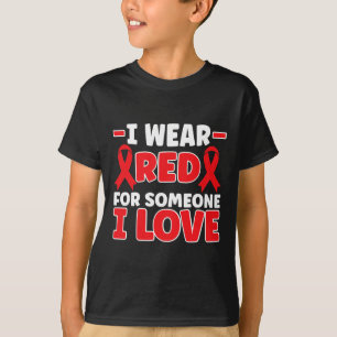Herzkrankheit Bewusstsein Herzinfarkt T-Shirt