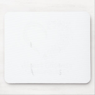 Herzkrankheit-Bewusstsein Schmetterling Rot Frauen Mousepad
