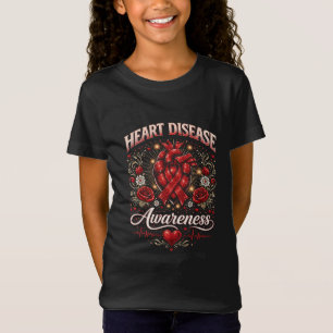Herzkrankheiten Bewusstsein T-Shirt