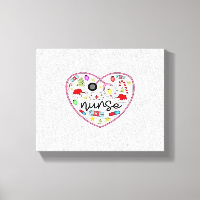 Herzkrankheiten, Halloween-T - Shirt Leinwanddruck (Vorderseite)