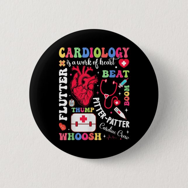 Herzkrankheiten: HerzValentin Button (Vorderseite)