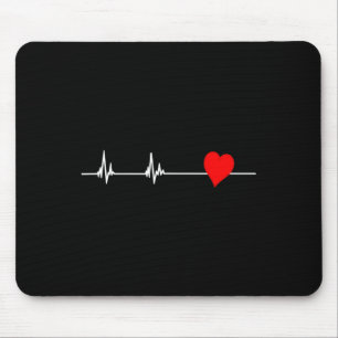 Herzkrankheiten Sensibilisierung für das Thema Her Mousepad