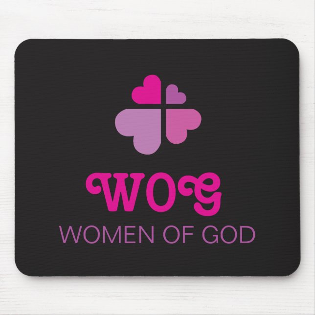 Herzkreuz Mousepad (Vorne)