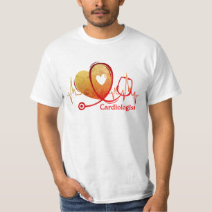 Herzkurve Stethoskop - Kardiologe 1 T-Shirt