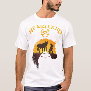 Herzland, Herzland Ranch, Pferdefreunde, Pferdeau T-Shirt