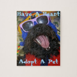 Herzlich. Adoptier einen Begleiter. Puzzle