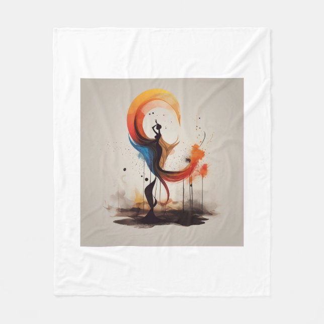 herzlich geöffnet fleecedecke (Vorderseite)