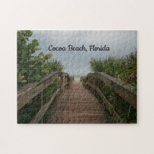 Herzlich willkommen am Cocoa Beach in Florida! Puzzle