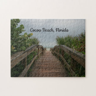 Herzlich willkommen am Cocoa Beach in Florida! Puzzle