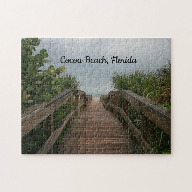 Herzlich willkommen am Cocoa Beach in Florida! Puzzle (Horizontal)