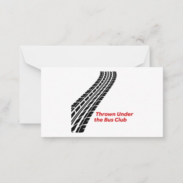 Herzlich willkommen auf dem Gelände der Bus Club C Mitteilungskarte (Vorderseite)