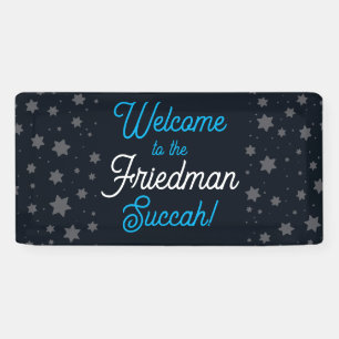 Herzlich willkommen auf Succah Personalisiert Star Banner