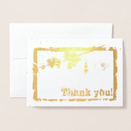 Herzlich willkommen bei Blume, Vögeln und einem Tu Folienkarte