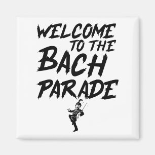 Herzlich willkommen bei der Bach Parade Bride Squa Magnet