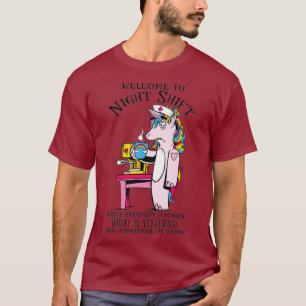 Herzlich willkommen bei der nächtlichen Umfahrt, w T-Shirt