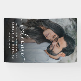 Herzlich willkommen bei der Verlobung Banner Signi