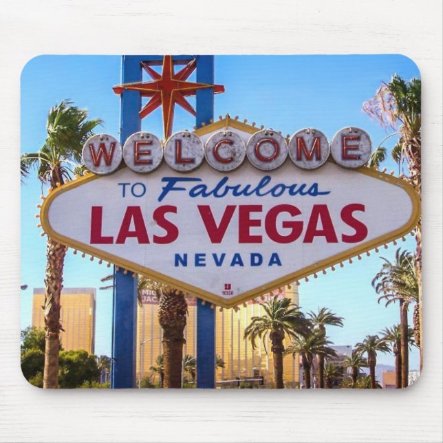Herzlich willkommen bei Fabulous Las Vegas! Mousepad (Vorne)