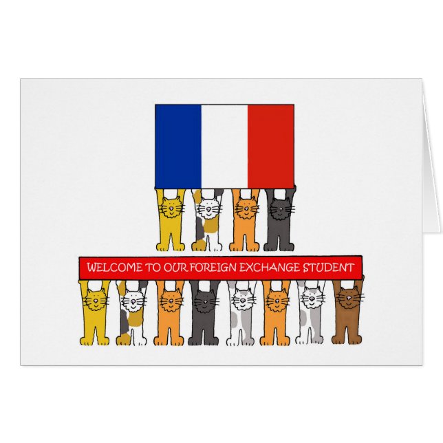 Herzlich willkommen bei Französisch-Fremdsprachenl (Vorderseite (Horizontal))