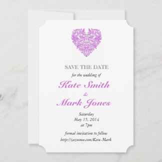 Herzlich Willkommen bei HeartyParty - Rosa und Wei Save The Date
