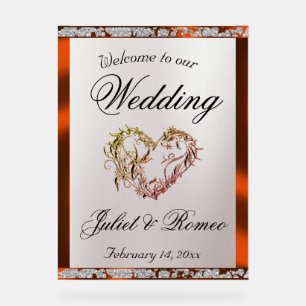 Herzlich willkommen bei Kupferband & Sparkle Acrylschild