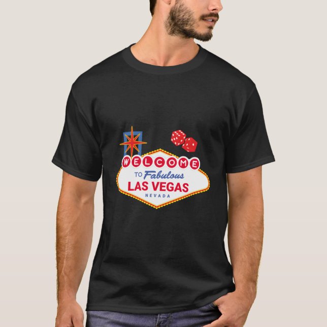 Herzlich willkommen bei Las Vegas Vegas Trip Las V T-Shirt (Vorderseite)
