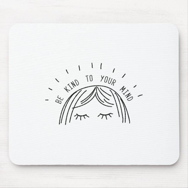 Herzlich willkommen bei Mental Health Awareness-Ge Mousepad (Vorne)