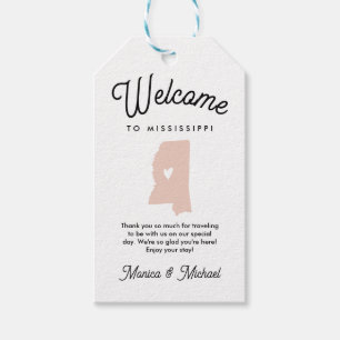 Herzlich willkommen bei MISSISSIPPI Wedding ANY FA Geschenkanhänger