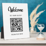 Herzlich willkommen bei uns auf der Suche nach QR  Fotoplatte<br><div class="desc">Herzlich willkommen bei unseren Gästen auf der Suche nach QR Code Wifi Tabletop Plaque mit Easel</div>
