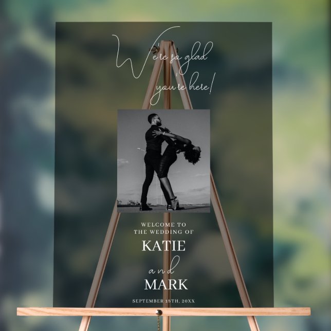 Herzlich Willkommen bei unserem Banner für das Hoc Acrylschild (Neutral)