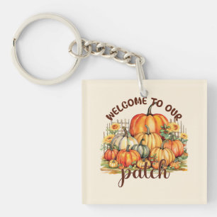 Herzlich willkommen bei unserem Patch - Cosy Pumpk Schlüsselanhänger