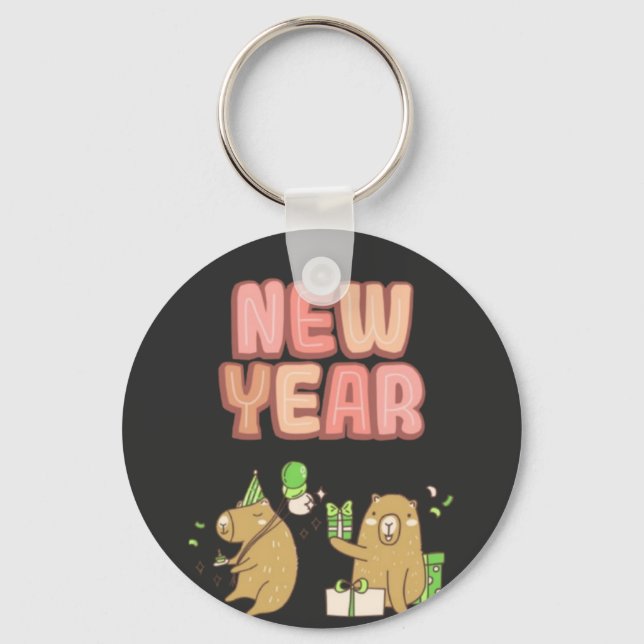 Herzlich Willkommen beim Fresh Start! Schlüsselanhänger (Vorderseite)