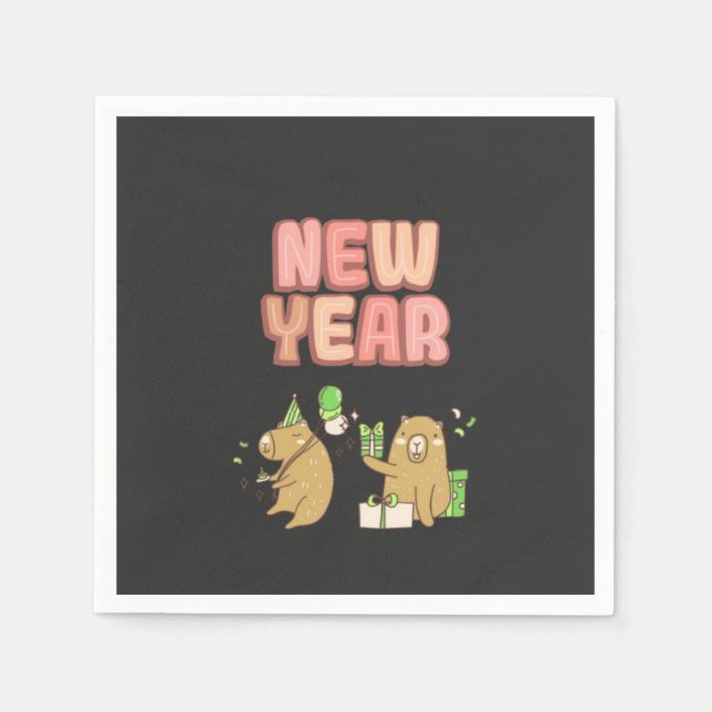 Herzlich Willkommen beim Fresh Start! Serviette (Vorderseite)