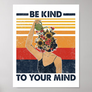 Herzlich willkommen für das Bewusstsein für psychi Poster