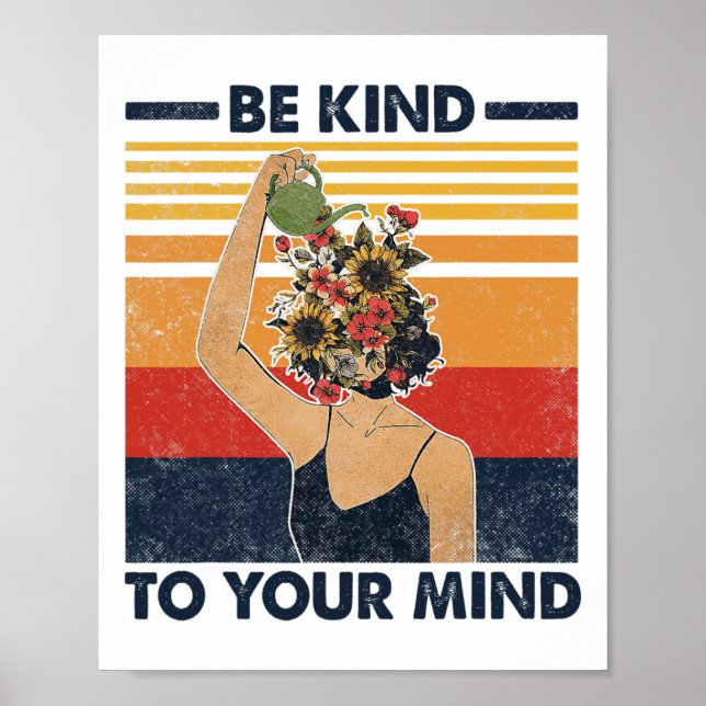 Herzlich willkommen für das Bewusstsein für psychi Poster (Vorne)