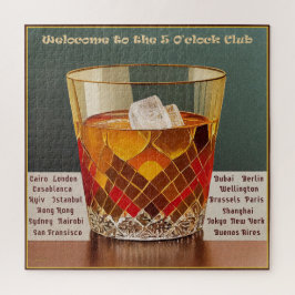 Herzlich willkommen im 5-Uhr Club Mid Century Desi Puzzle