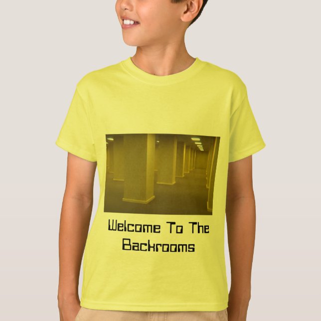 Herzlich willkommen im Backroom Kids T - Shirt (Vorderseite)