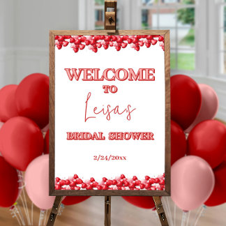 Herzlich Willkommen im Brautparty der Liebe Poster